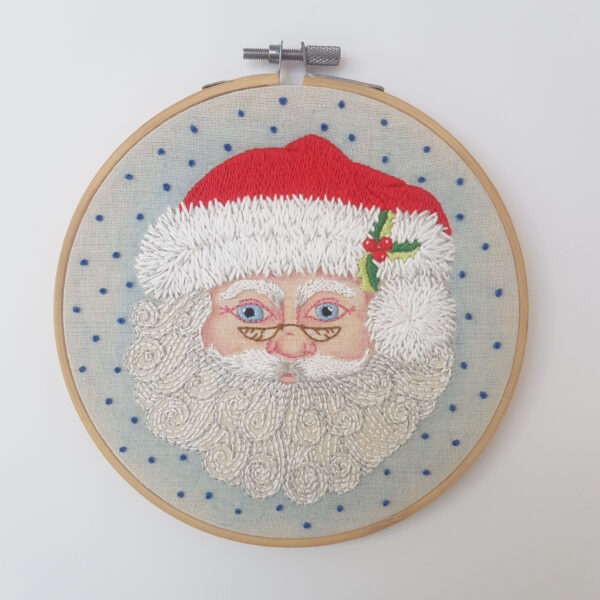 Santa Claus Embroidery Pattern